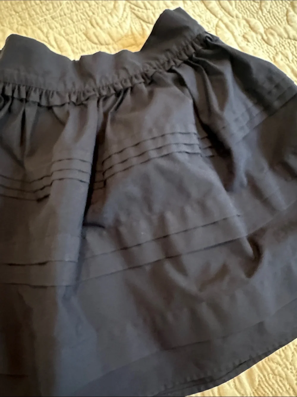 OshKosh B'gosh Navy Gathered A-Line Skirt size 5